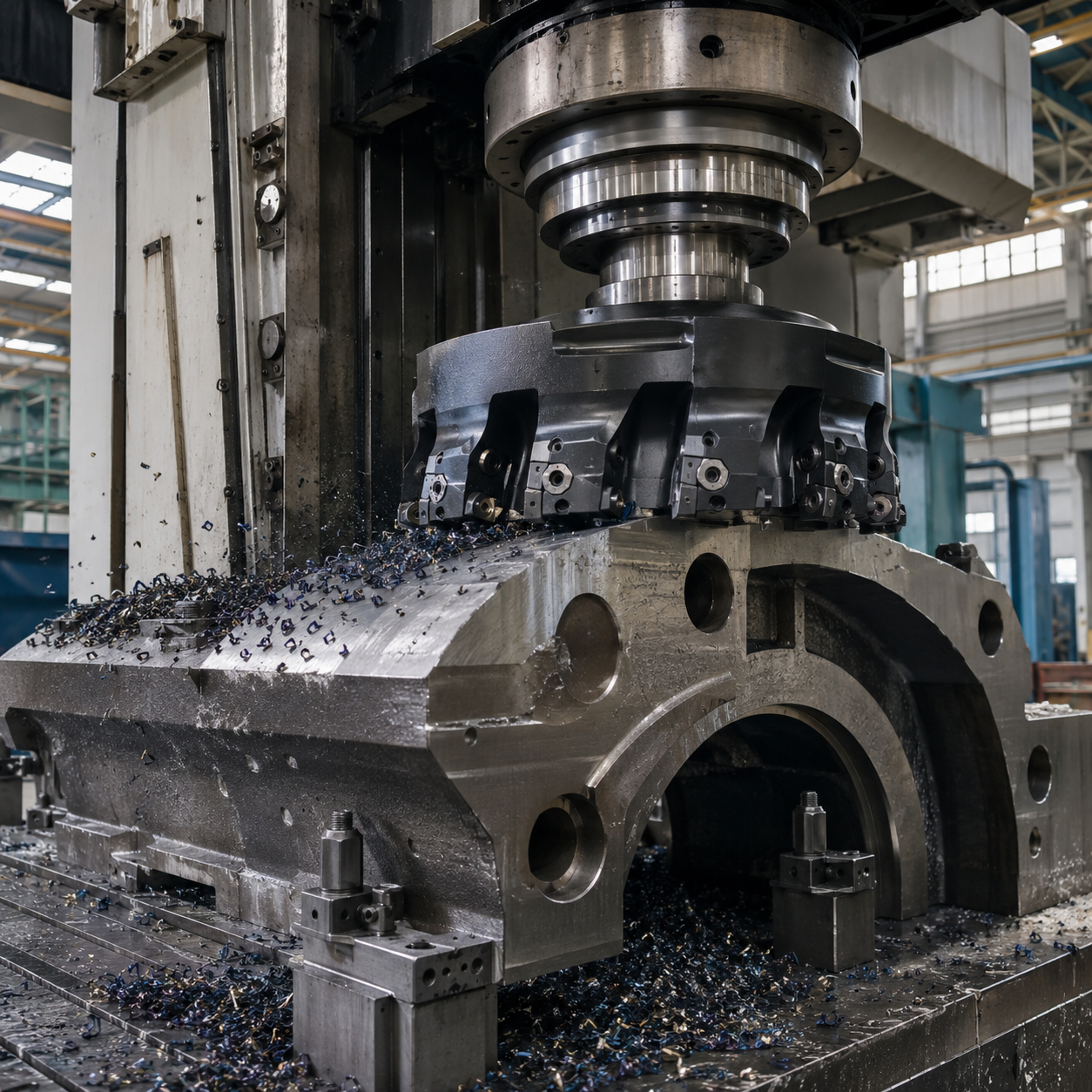Machining Giant Heavy Parts