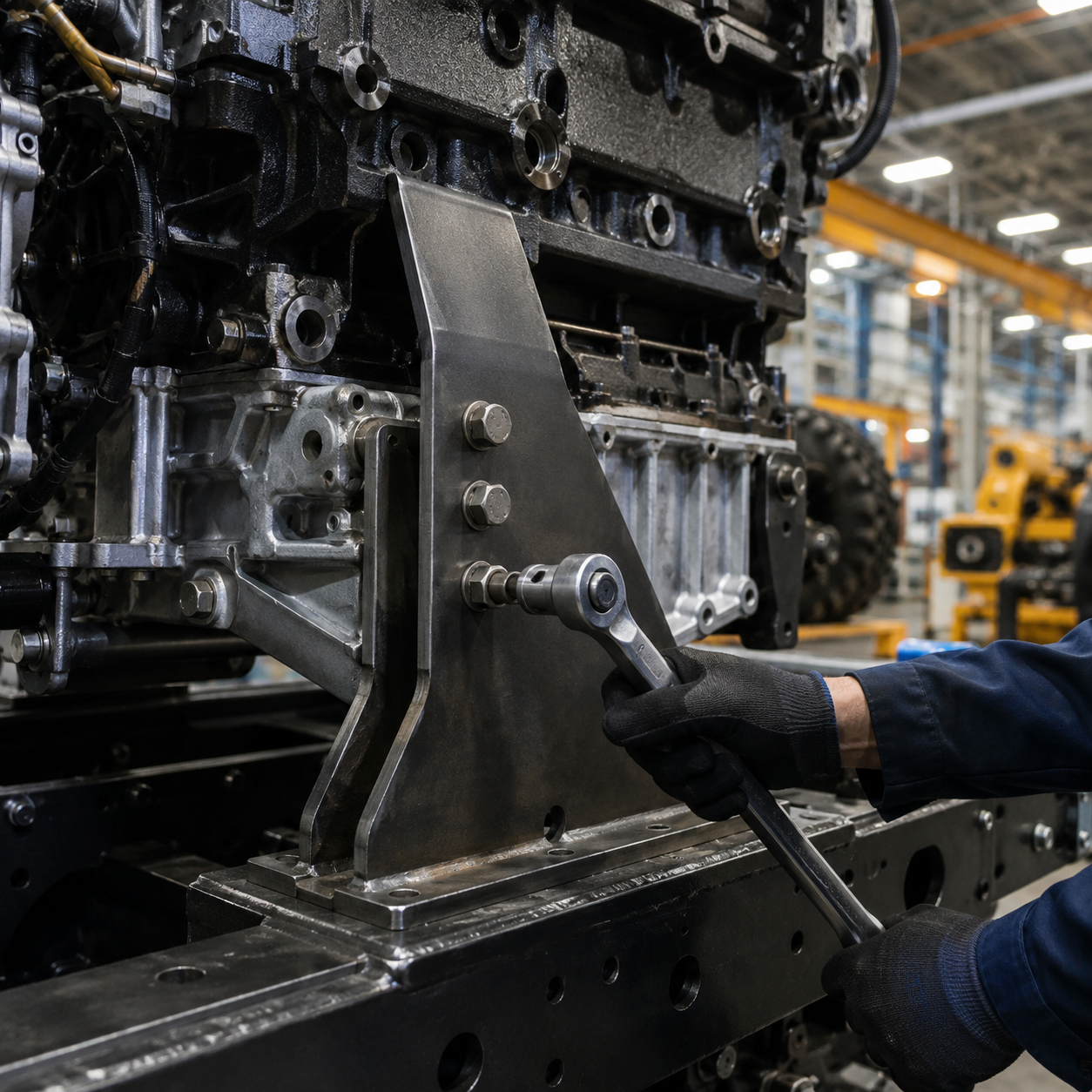 Assembling Heavy Machinery and Auto Parts