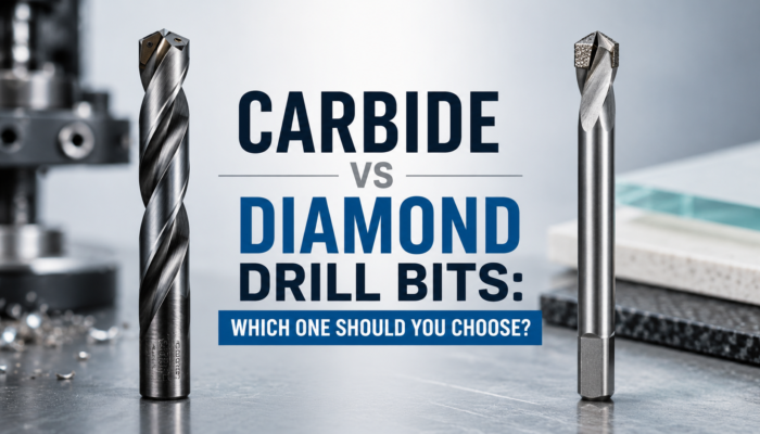 Carbide vs Diamond Drill Bits