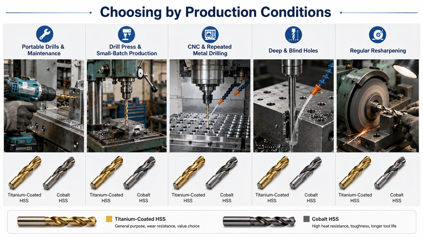 Choosing by Production Conditions