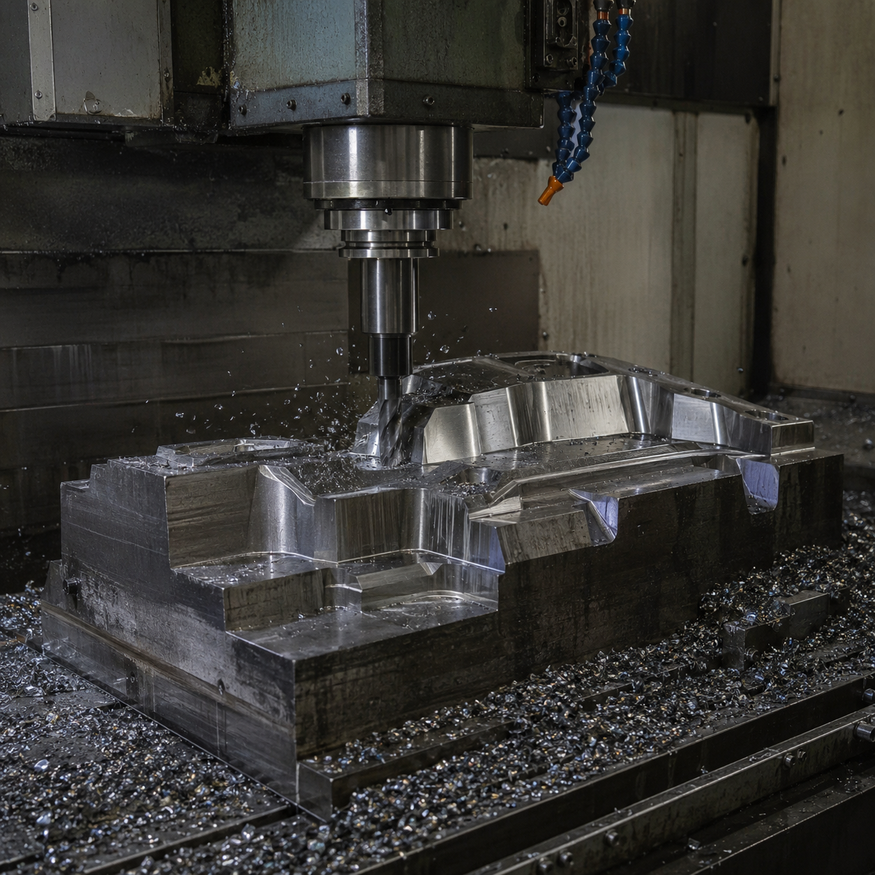 Clearing Out Heavy Steel Molds