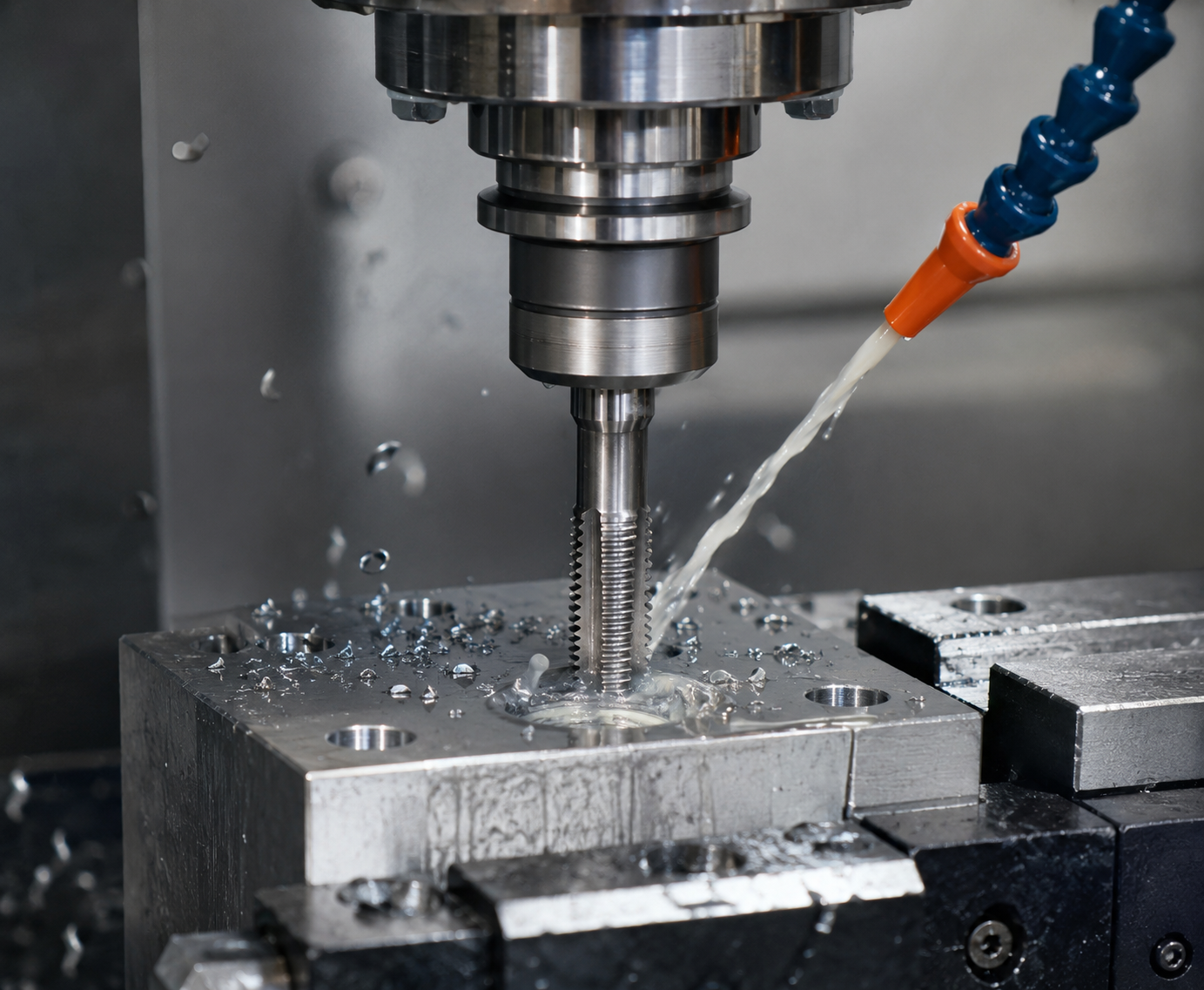 Cuts Complete Threads in a Single Pass