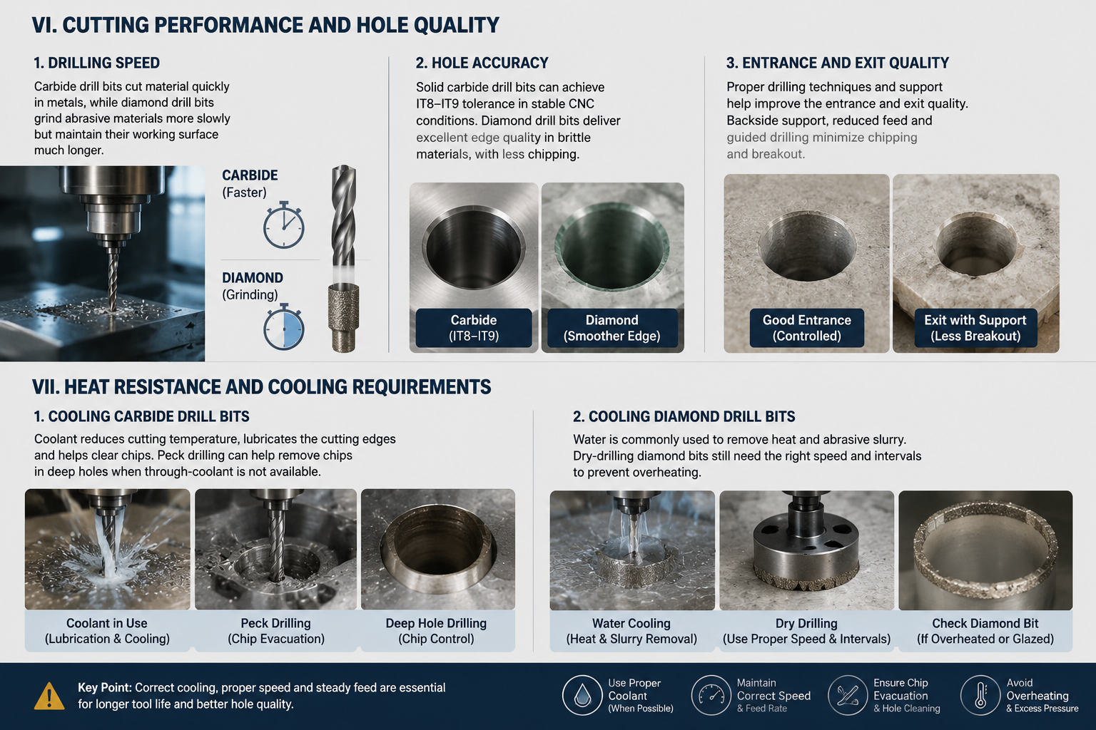 Cutting Performance and Hole Quality