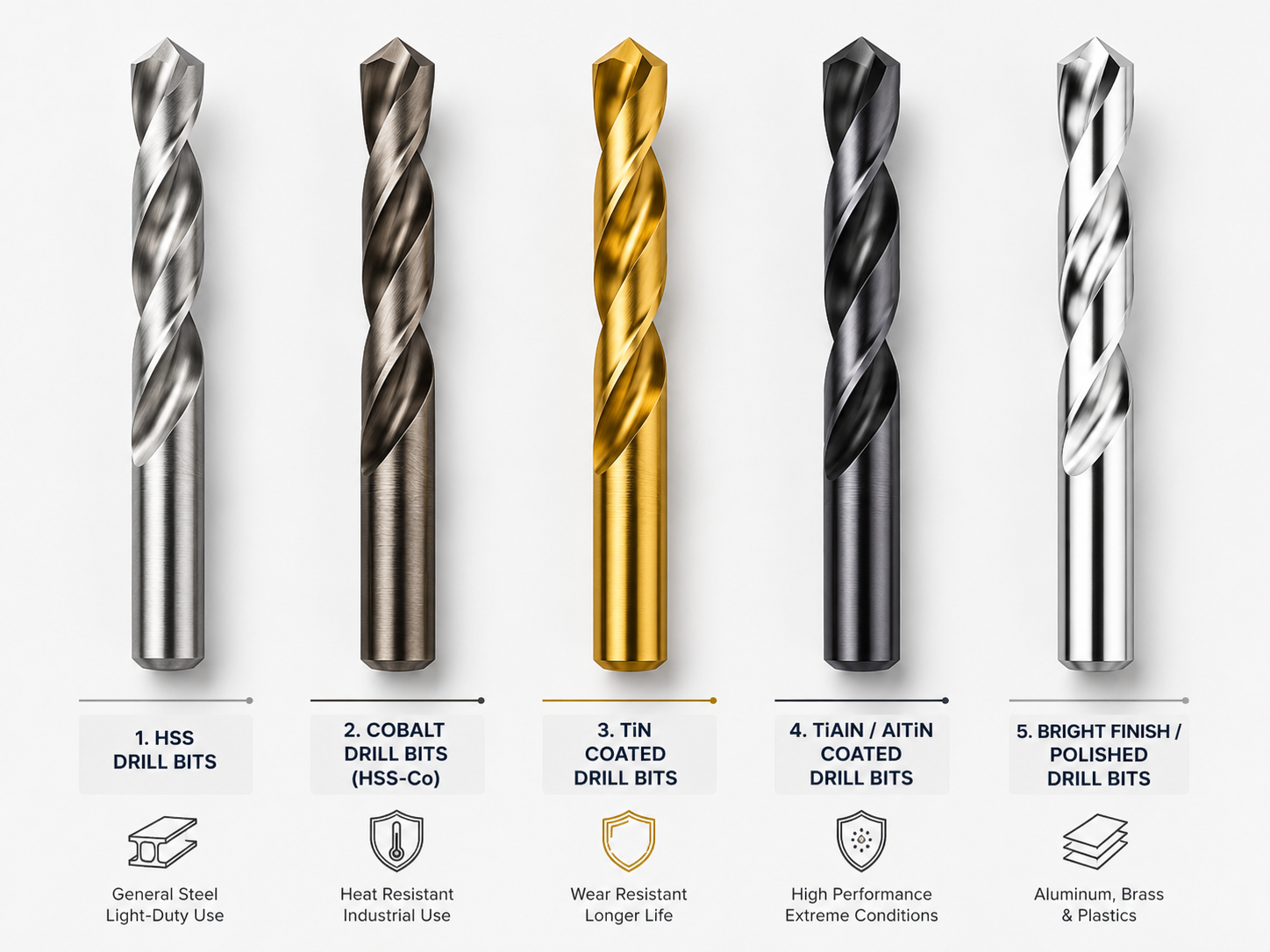 Drill Bit Material and Coating Options