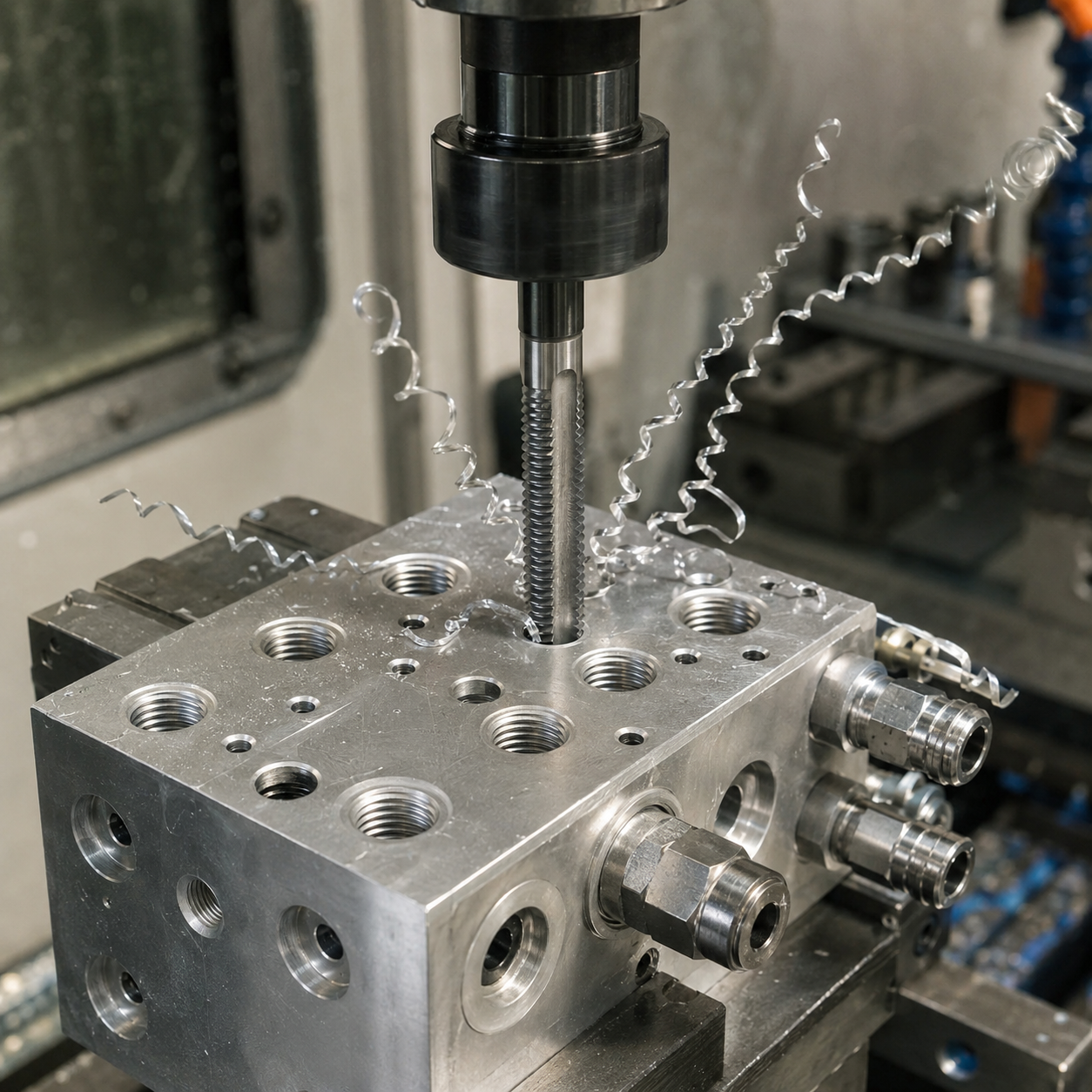 Fabricating Pneumatic and Hydraulic Manifolds