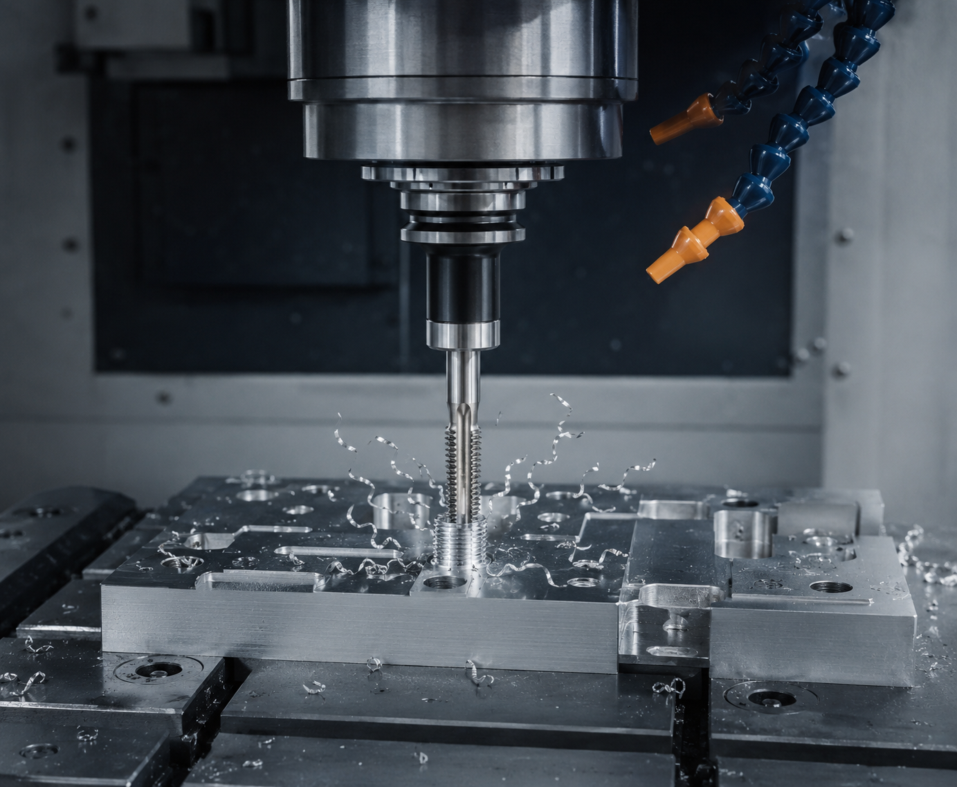 Lowers CNC Spindle Drag and Wear