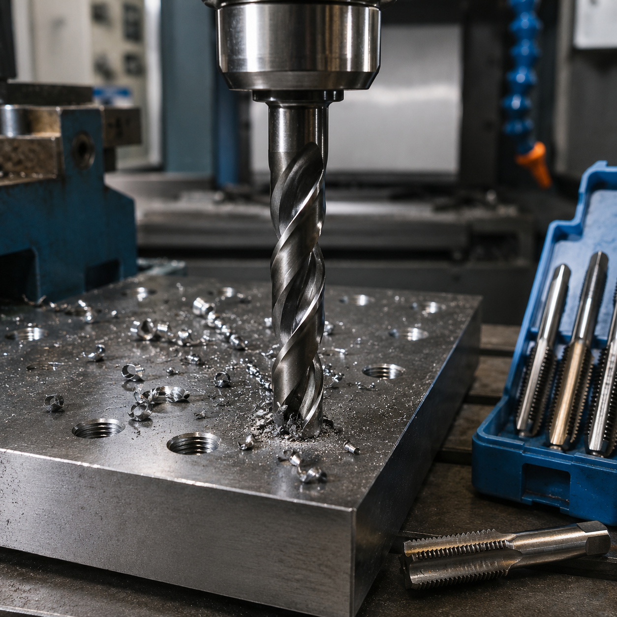 Preparing Holes for Thread Tapping