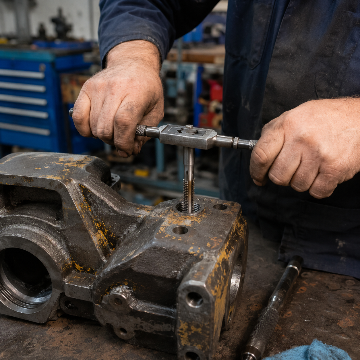 Restoring Stripped Holes in Maintenance