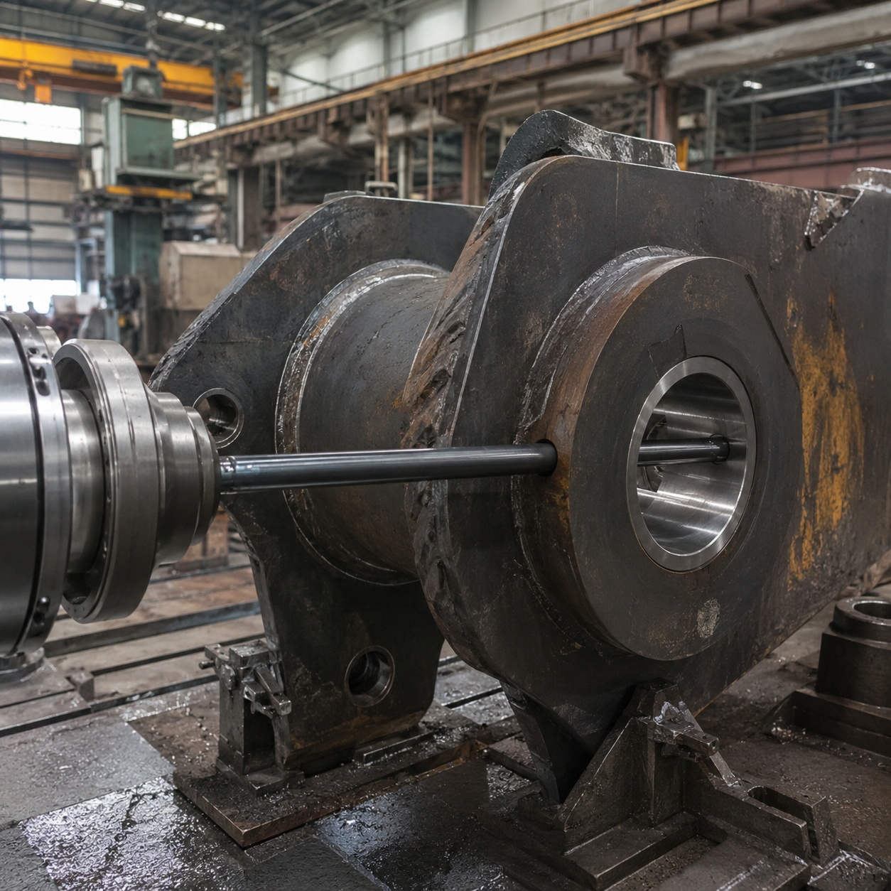 Setting up heavy pivot joints (2)