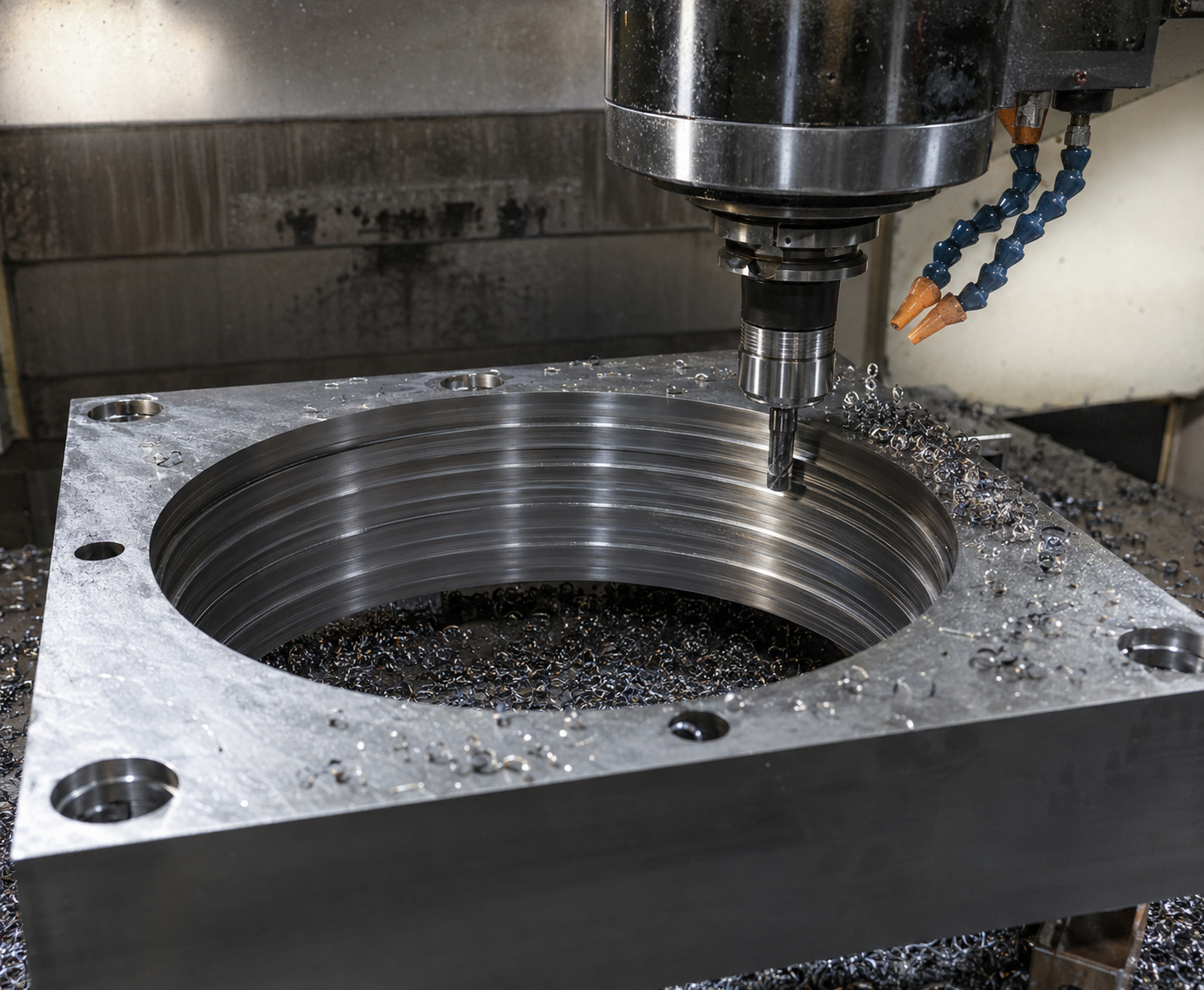 Use a small tool to make big holes