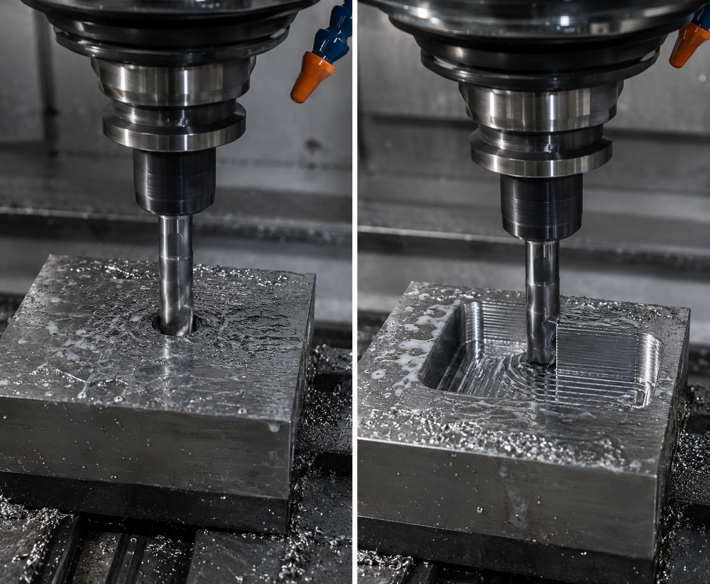 Using One Tool to Drill and Cut
