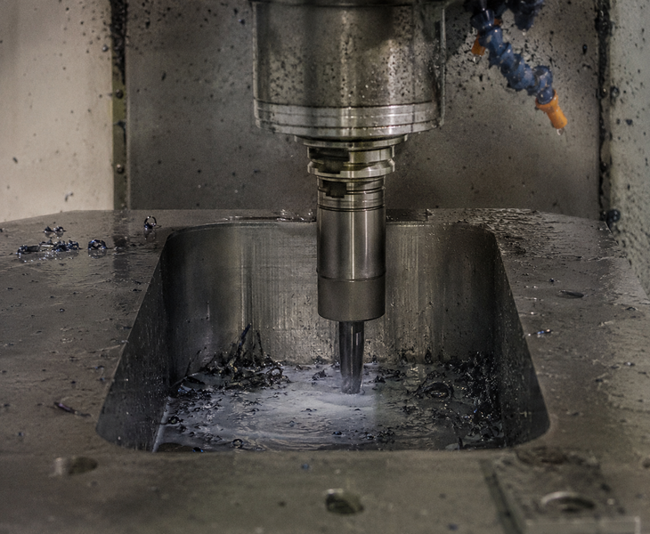 Internal Coolant Holes for Deep Machining