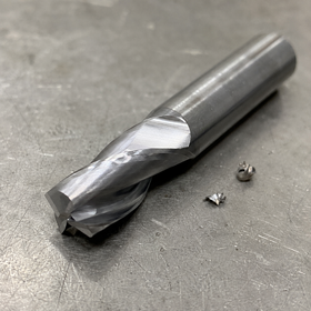 Deep Polished Flutes for Clog-Free Milling