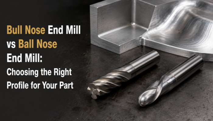 Bull Nose End Mill vs Ball Nose End Mill: Choosing the Right Profile for Your Part