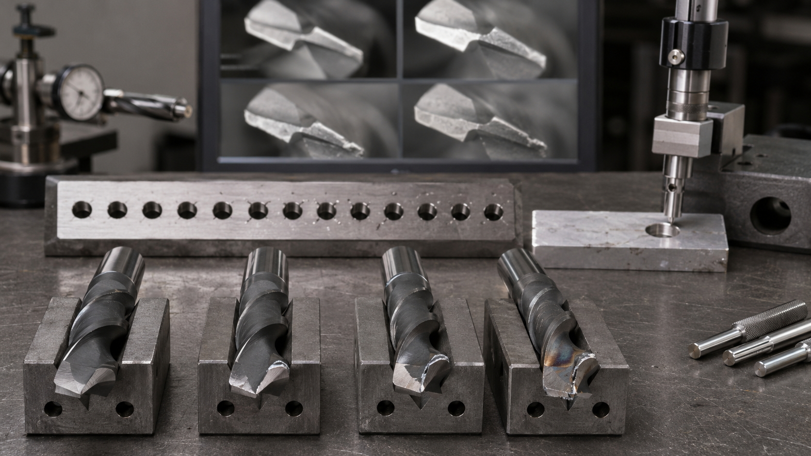What the Failure Pattern Says about the Carbide Grade