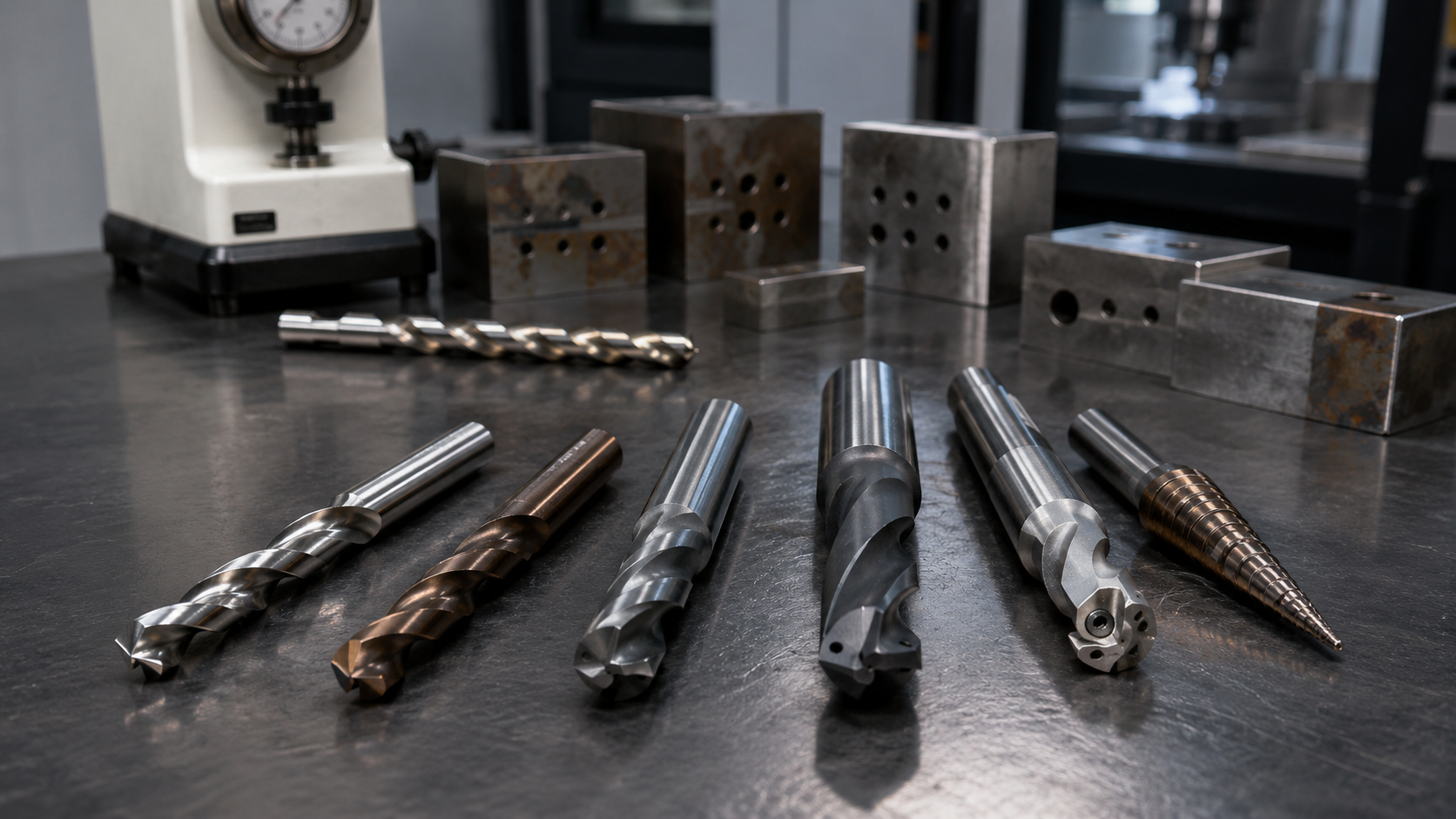 Which Type of Drill Bit Is Suitable for Hardened Steel