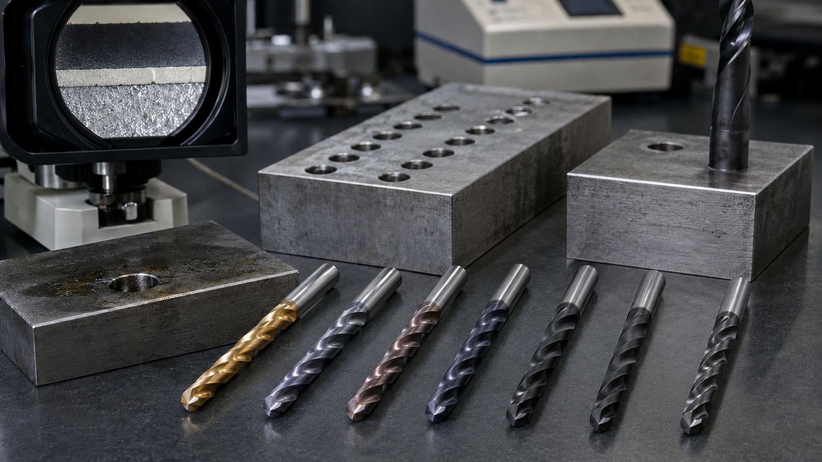 Which Coating Is Best for Hardened-Steel Drill Bits