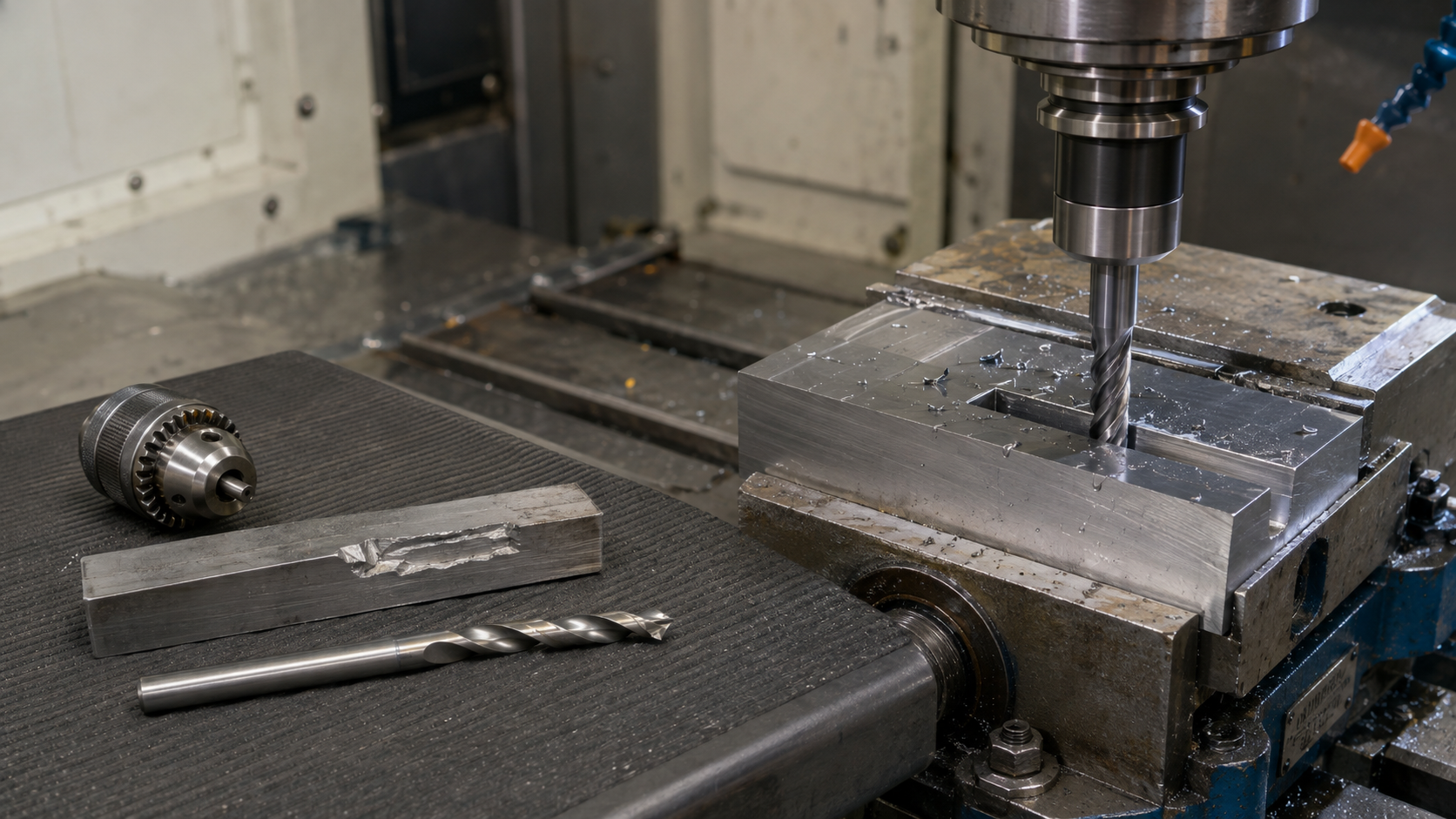 Can a Drill Bit Replace an End Mill