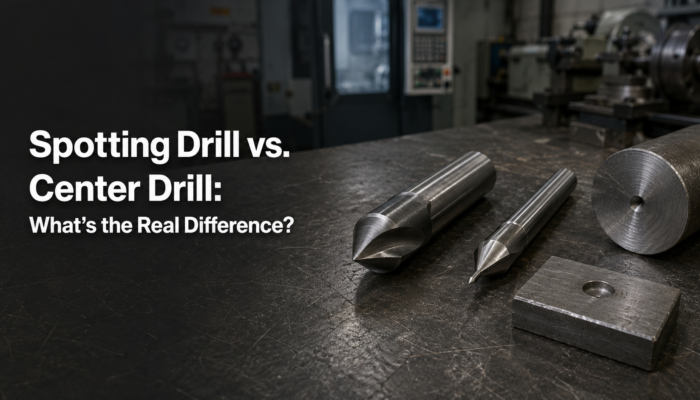 Spotting Drill vs. Center Drill